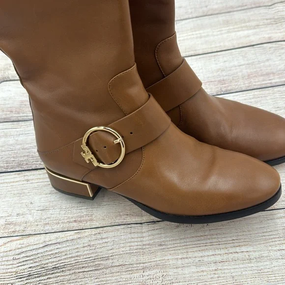 Tory Burch Women's Sofia Tall Riding Boots Size 8 - Picture 8 of 16